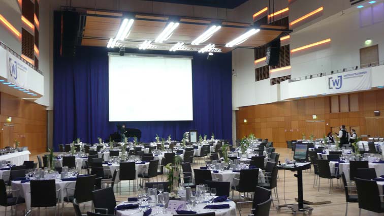 Mercatorhalle Duisburg Neujahrsempfang der Wirtschaftsjunioren NRW in der Mercatorhalle, Duisburg