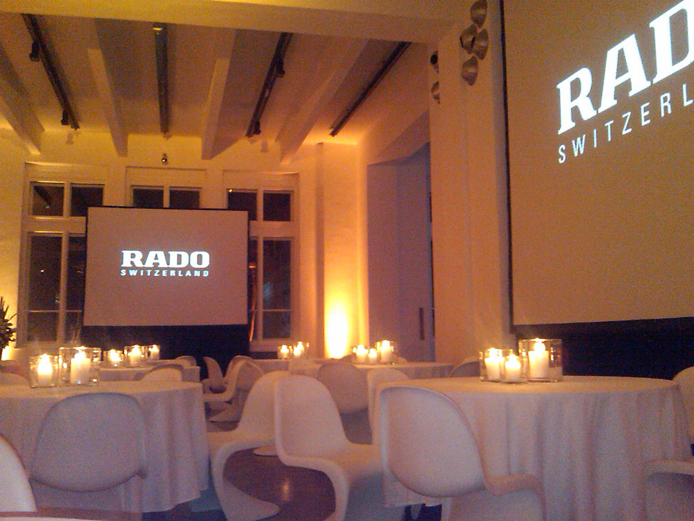 RADO Switzerland Produktlancierung
