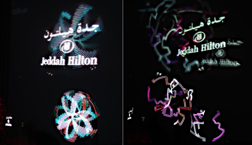 Lichtfaktor Live im Jeddah Hilton